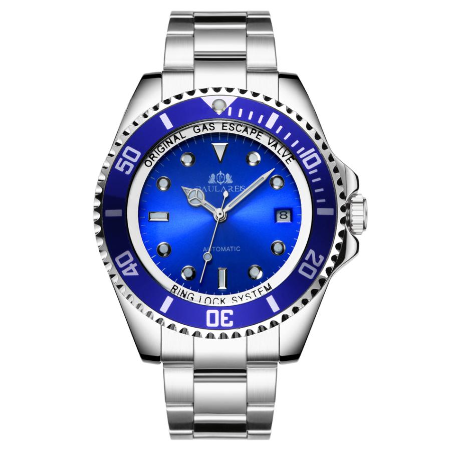 メンズ腕時計 ROLEX オマージュ PAULAREIS 日本未発売品 腕時計 ディープシースタイル 自動巻き｜sea-in｜02