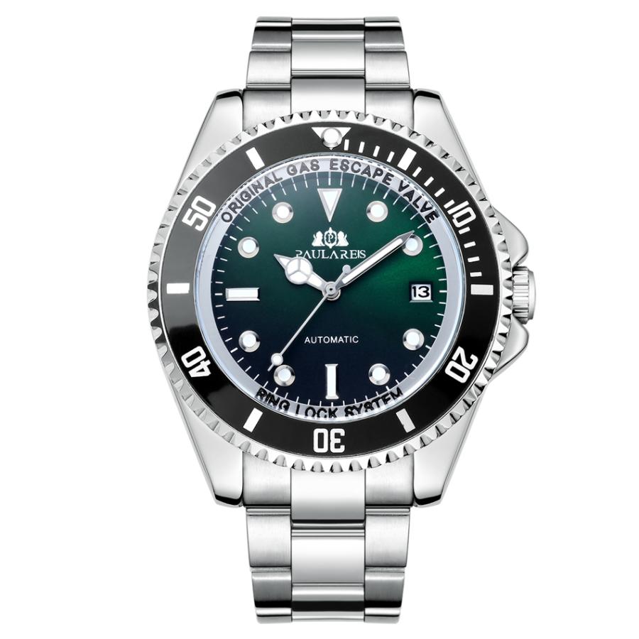 メンズ腕時計 ROLEX オマージュ PAULAREIS 日本未発売品 腕時計 ディープシースタイル 自動巻き｜sea-in｜03
