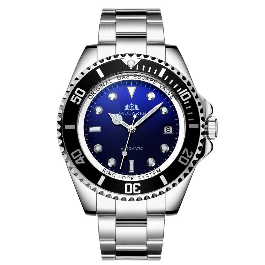 メンズ腕時計 ROLEX オマージュ PAULAREIS 日本未発売品 腕時計 ディープシースタイル 自動巻き｜sea-in｜05