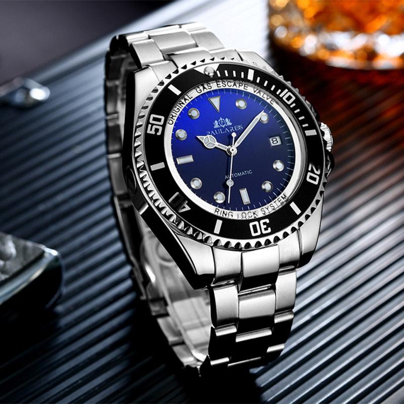 メンズ腕時計 ROLEX オマージュ PAULAREIS 日本未発売品 腕時計 ディープシースタイル 自動巻き｜sea-in｜08